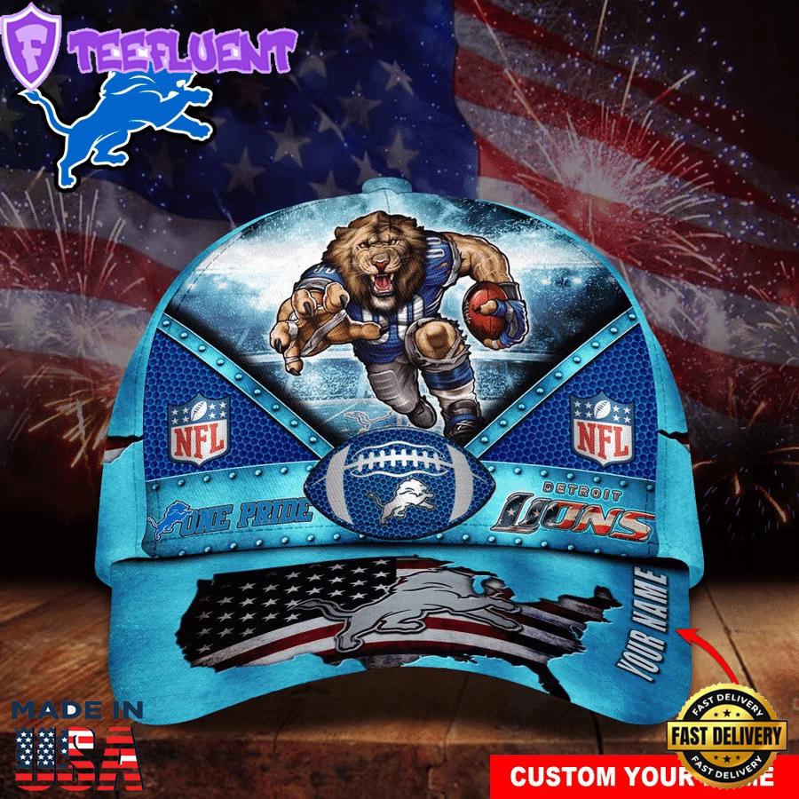 Detroit Lions NFL Personalized Trending Cap Super Bowl LVII