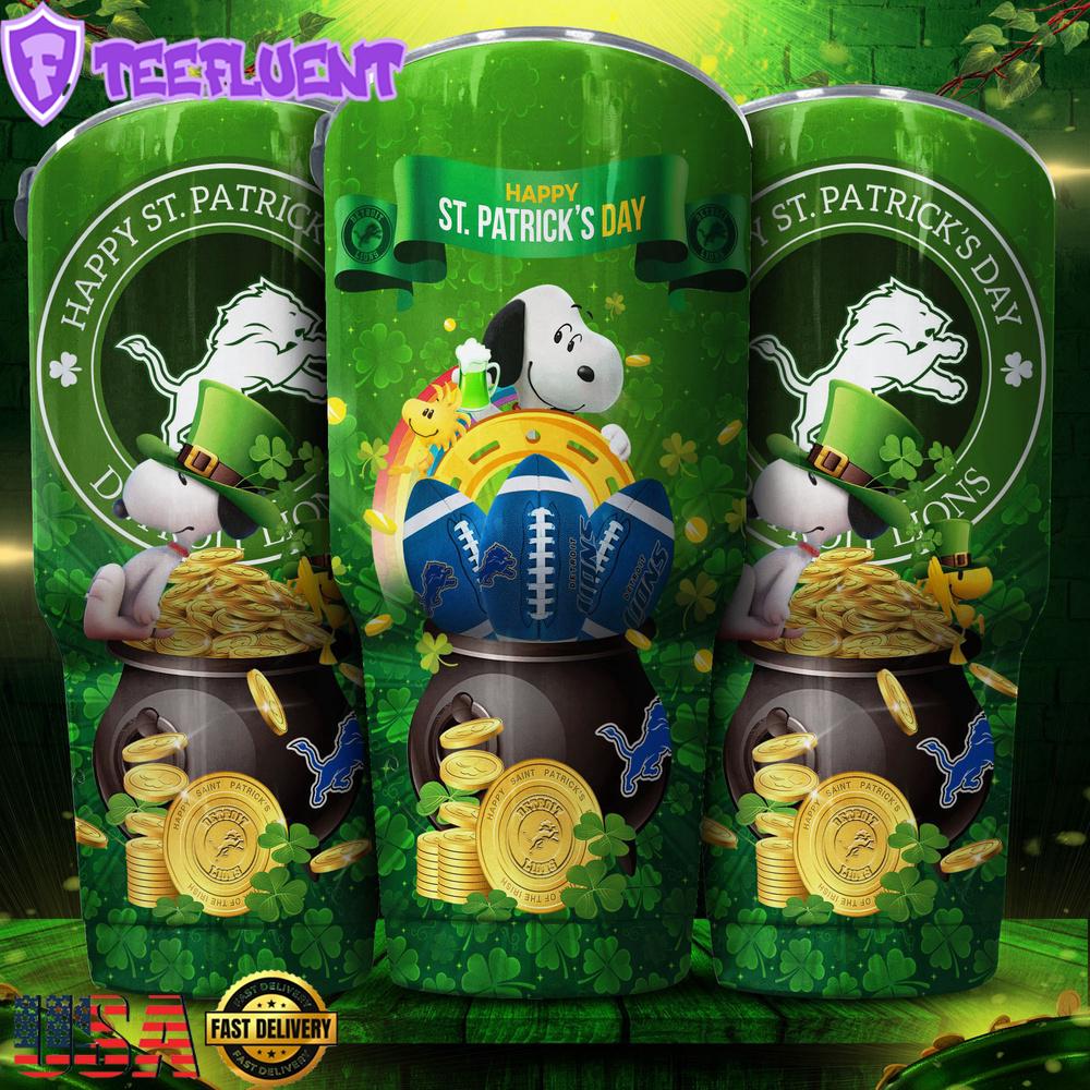 Detroit Lions NFL Sport Patrick Day Tumbler