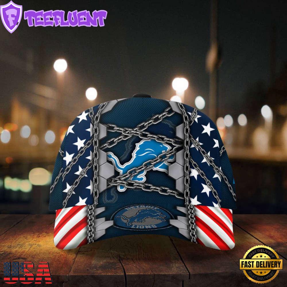 Detroit Lions NFL Team Baseball Cap
