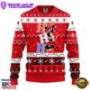 Detroit Red Wings Hohoho Mickey Christmas Ugly Sweater