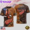 Detroit Red Wings US 250th Anniversary T-Shirt