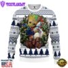 Detroit Tigers Groot Hug Christmas Ugly Sweater Sport For Fan