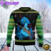 Dinosaur Guitar Ugly Christmas Sweater
