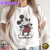 Disney Classic Mickey Mouse Pose T-Shirt Disney Character Tee for Disneyland Vacation