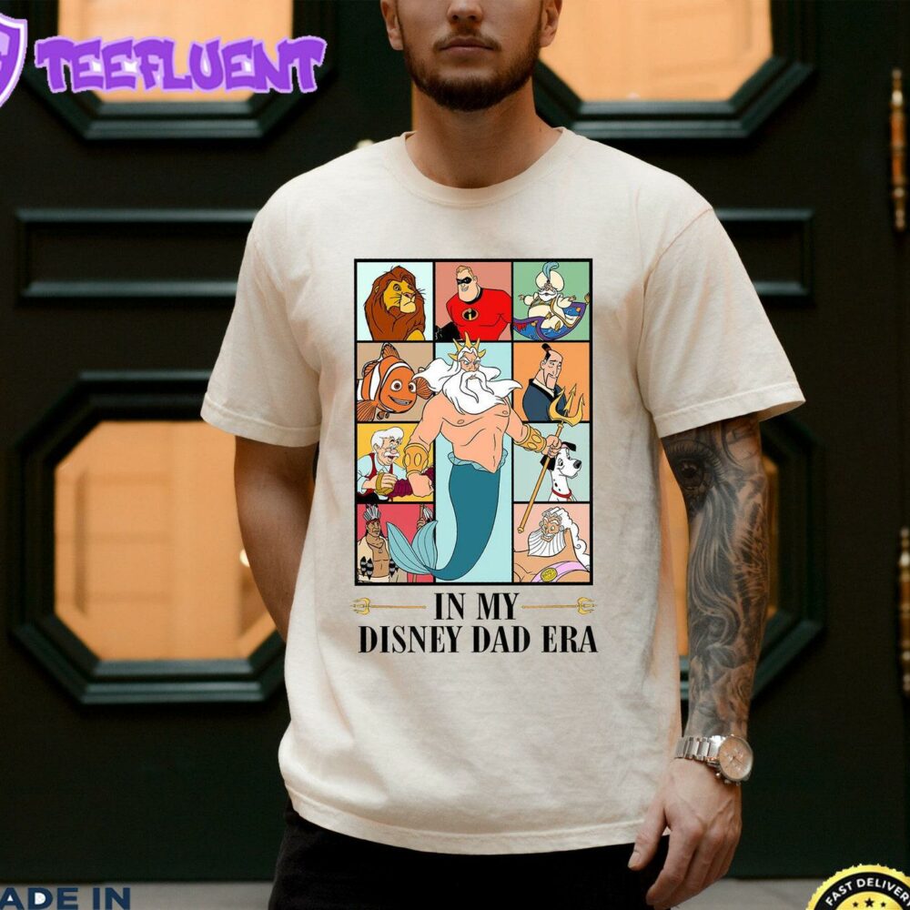 Disney Dad Era Mickey Mouse T-Shirt for Father's Day Perfect Gift for Disney Loving Dads