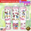 Disney Donal Duck Valentines Cartoon 40oz Tumbler with Handle - 40oz Tumbler with Handle