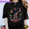 Disney Fantasia Mickey Mouse Witch T-Shirt Halloween Party Gift Disneyland Tee