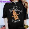 Disney Frozen Olaf Christmas Shirt Let The Holidays Begin Gingerbread Tee Mickey's Very Merry Xmas Party