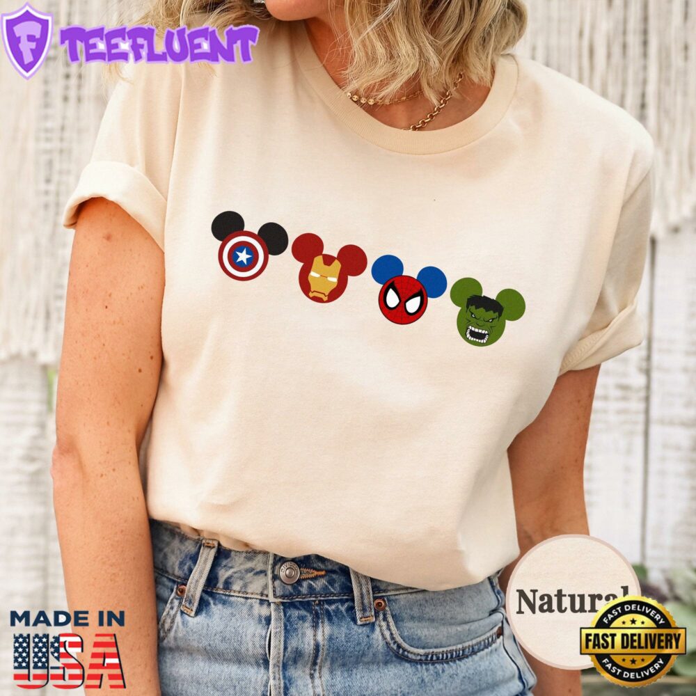 Disney Marvel Avengers Superheroes Mickey Marvel Sweatshirt Lovely Unique Xmas Gift