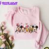 Disney Mickey And Friend Characters Valentines Day Lovely Sweatshirt
