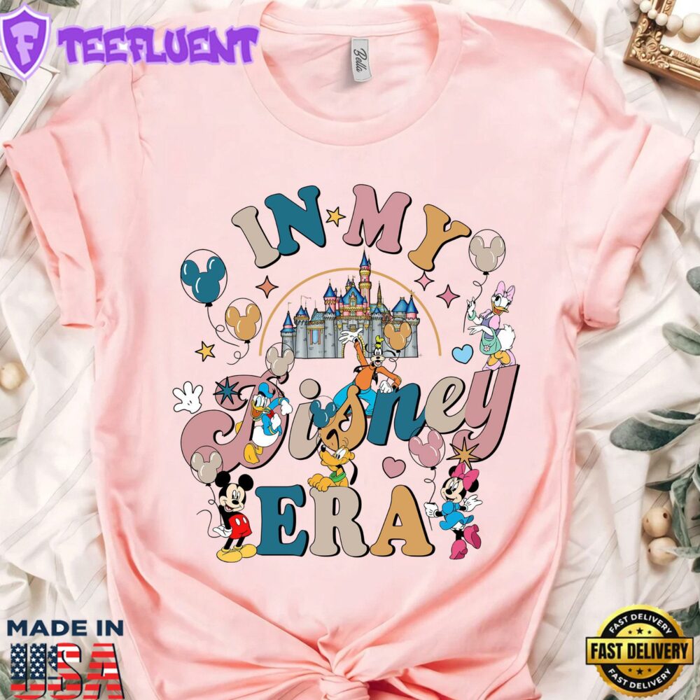 Disney Mickey And Friends In My Disney Era Animal Kingdom T-Shirt Lovely Unique Gift