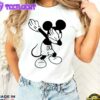 Disney Mickey Dabbing Family Shirt Funny Mickey Kids Tee Matching Disney Vacation Outfits
