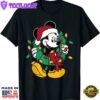 Disney Mickey Mouse Christmas Lights T-Shirt.Jfif