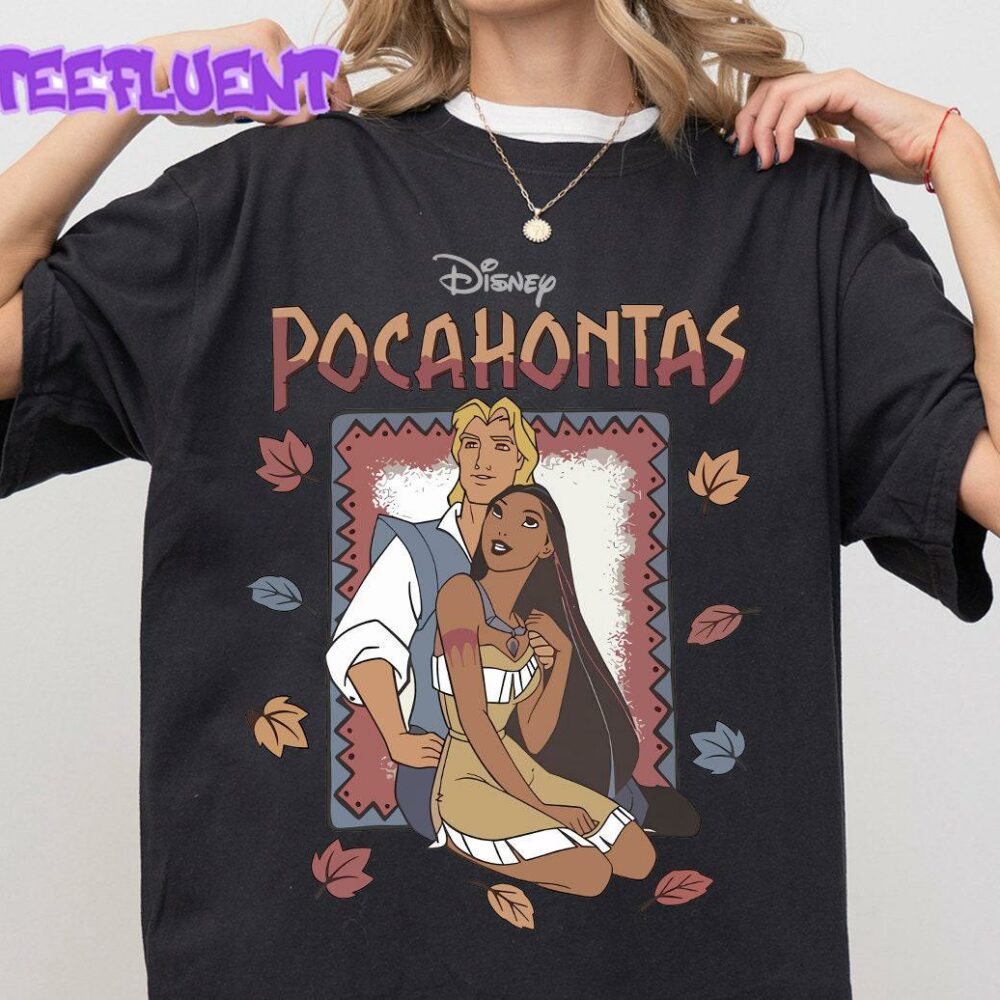 Disney Pocahontas Vintage T-Shirt Disney Princess Vacation Shirt Disney Trip Tee