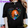 Disney Princess Merida Be Brave T-Shirt Floral Shirt for Disneyland Trip Matching Outfits