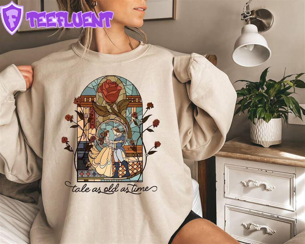 Disney Tale As Old As Time - Belle &Amp Co Sweatshirt Beauty And The Beast Shirt