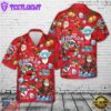 Diving Santa Claus Christmas Hawaiian Shirt