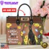 Doberman Pinscher Dog All You Need Is Love And A Leather Handbag