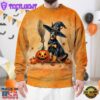 Doberman Pinscher Dog In Spooky Autumn Halloween 3D Shirt