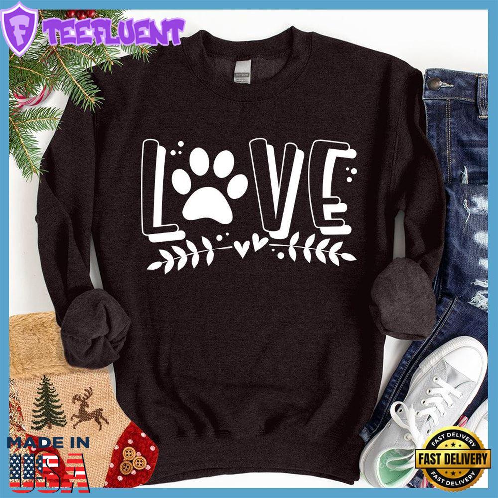 Dog Love Fall Version Sweatshirt