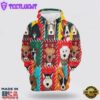 Dog Lover Christmas All Over Print 3D Hoodie
