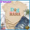 Dog Mama Colored Print Version 3 T-Shirt