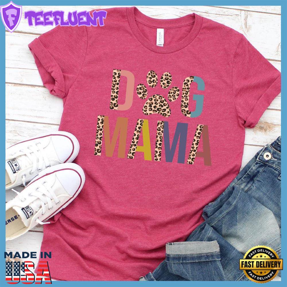 Dog Mama Colored Version T-Shirt