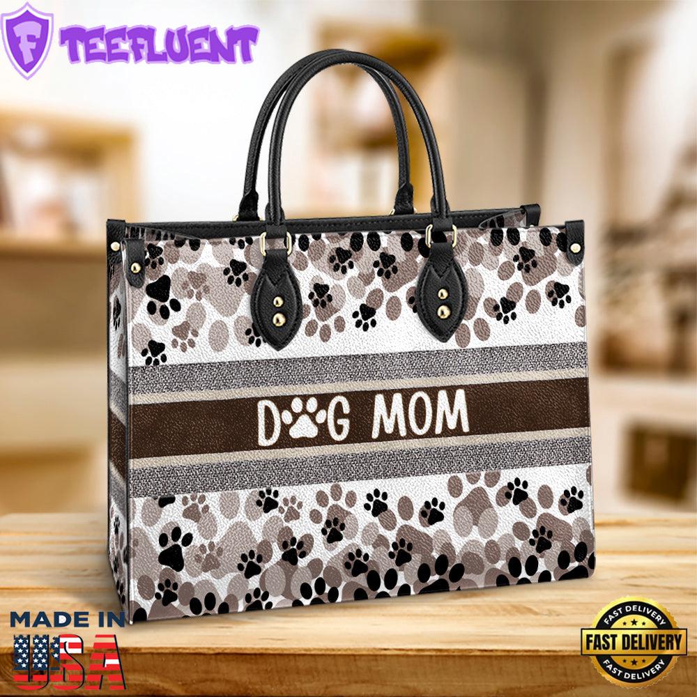 Dog Mom Pu Leather Bag Gift For Dog Lover Dog Mom Gift Ideas Christ Gifts Leather Bags