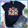 Dog Mom Retro T-Shirt Colored Edition