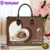 Dogue de Bordeaux Forever In My Heart Leather Bag
