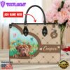 Dogues de Bordeaux Dog Duccy Dog Lover Leather Handbag