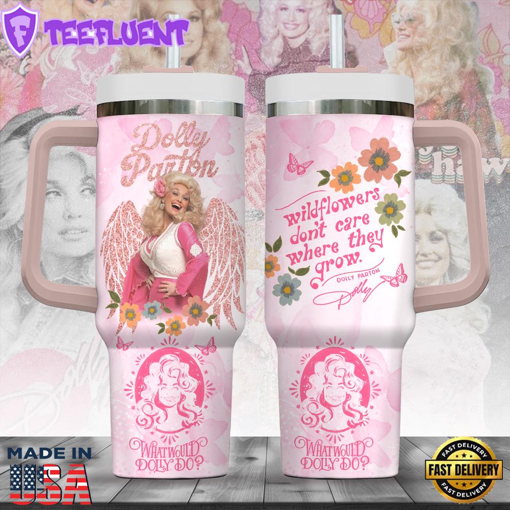 Dolly Parton 40oz Stanley Tumbler