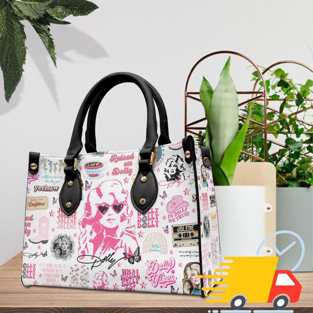 Dolly Parton Leather HandBag