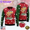 Donkey Naughty List Ugly Christmas Sweater