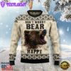 Don't Worry Bear Happy Ugly Christmas Sweater