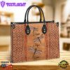 Dragonfly Faith Hope Love Leather Bag Christ Gifts Leather Bags