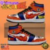 Drangon Ball Orange Nike Logo Design Air Jordan 1 High Top