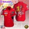 Ducati Lenovo Team x Francesco Bagnaia Short Sleeve Dress Shirt For Man And Women