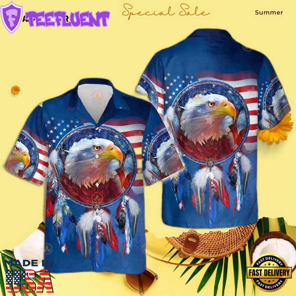 Eagle Eagle Dreamcatcher Cool Hawaiian Shirt