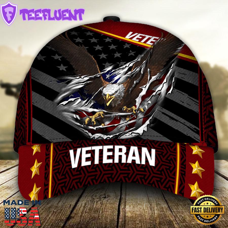 Eagle Raching Wings Veteran Classic Cap