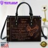 Eagle Those Who Hope In The Lord Will Renew Their Strength Leather Handbag Christ Gifts Leather Bags
