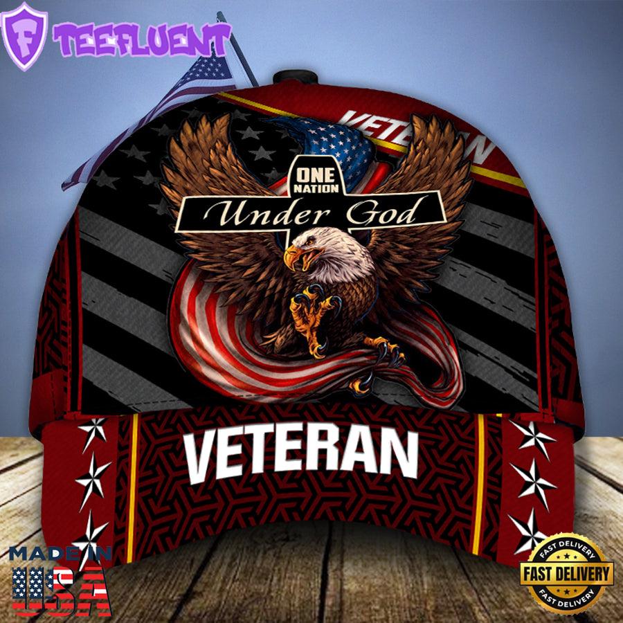Eagle US One Nation Under God Veteran Classic Cap