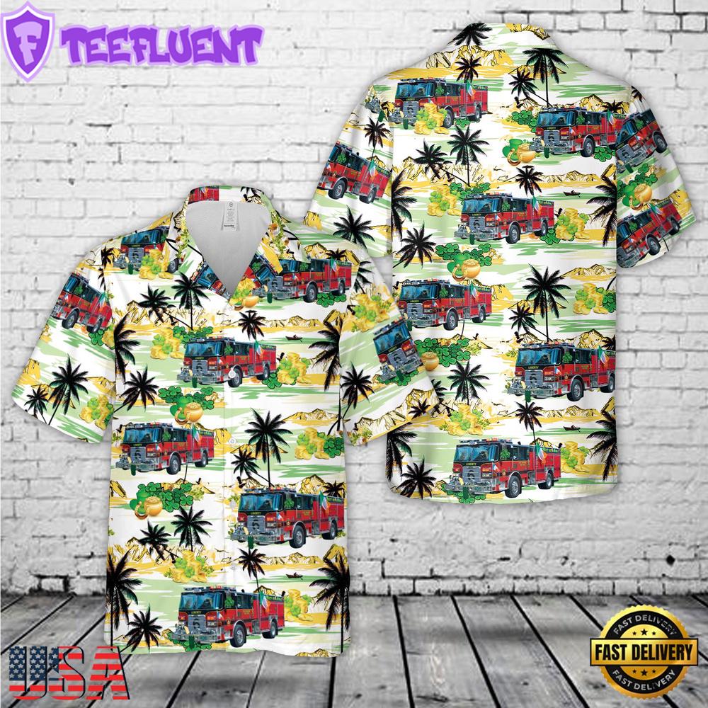 East Rockaway, New York, East Rockaway Fire Department St. Patrick's Day Hawaiian Shirt
