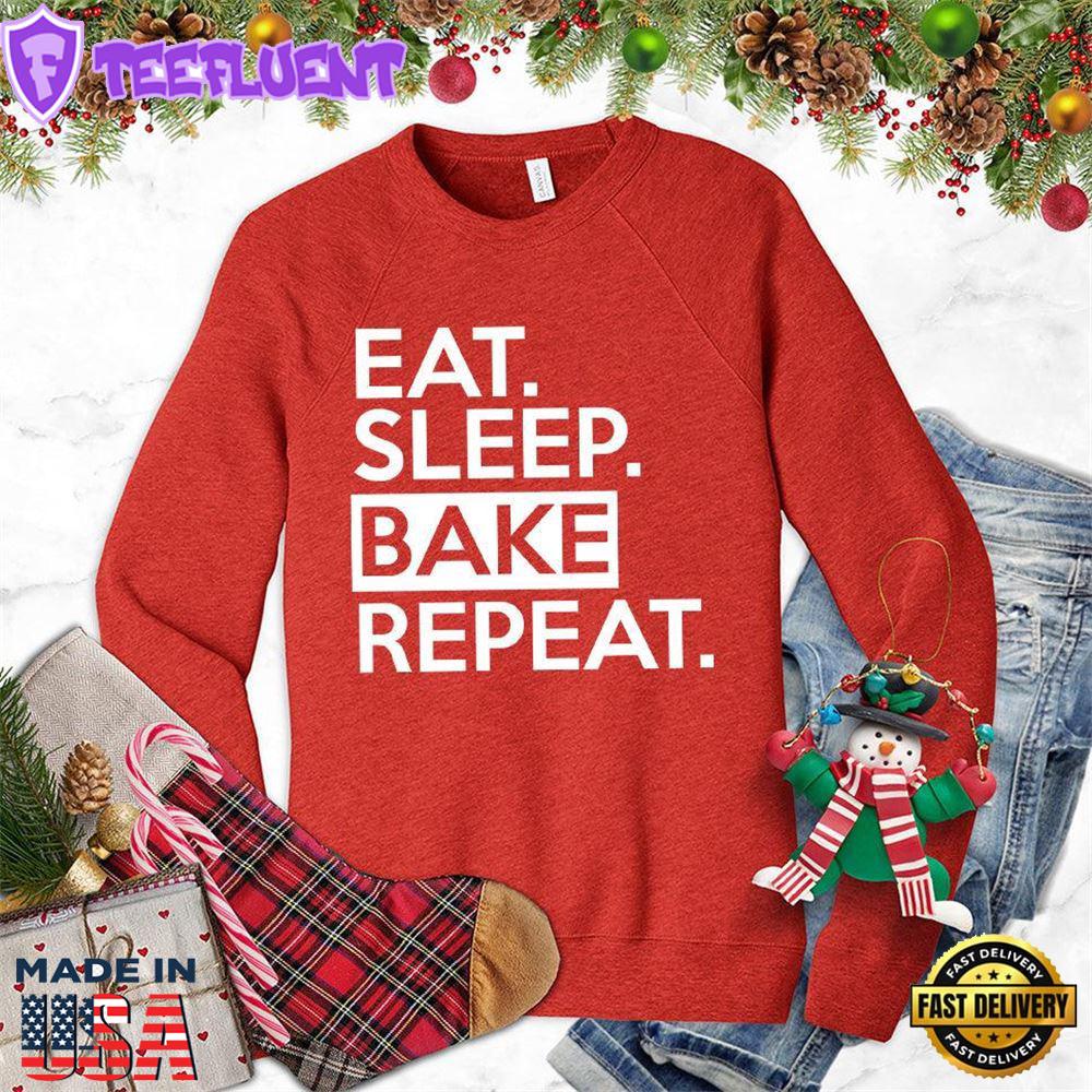 Eat Sleep Bake Repeat Sweatshirt