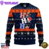 Edmonton Oilers Hohoho Mickey Christmas Ugly Sweater