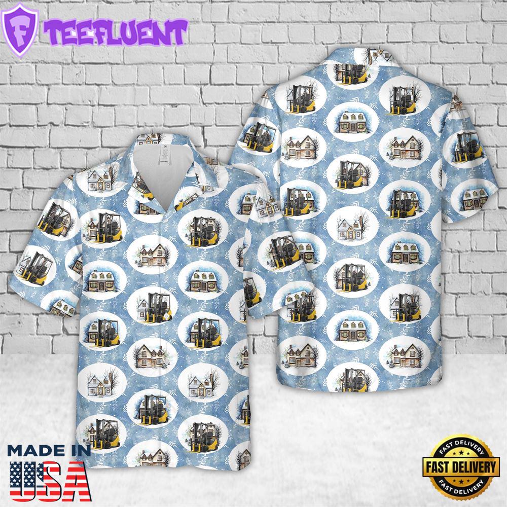 Electric Forklift Trucks AE50 Series Christmas Hawaiian Shirt
