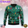 Electric Guitar Hohoho Ugly Christmas Sweater