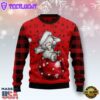 Elephant Cute Red Pattern Ugly Christmas Sweater