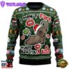 Elephant I Didn't Fart My Butt Blew You A Kiss Ugly Christmas Sweater