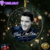 Elvis Presley Blue Christmas Ornament